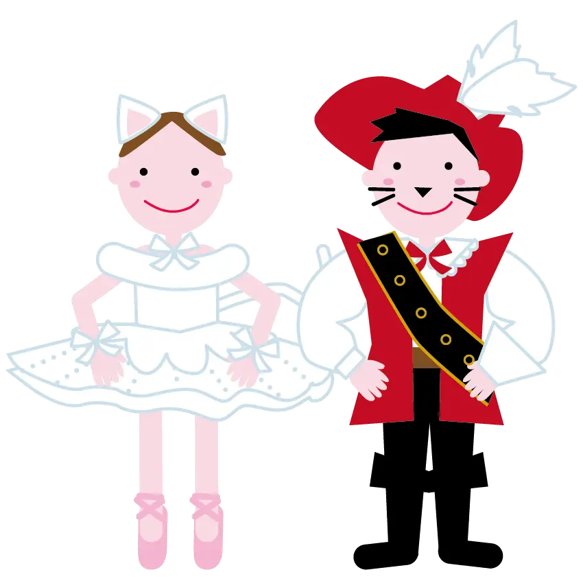 長靴をはいた猫／眠れる森の美女