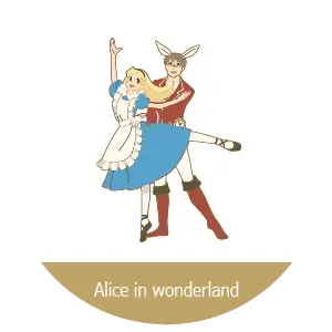 不思議の国のアリスのデザインサンプルはこちら