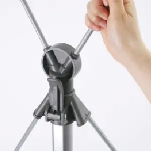 屋内用バナースタンドの組み立て方：４