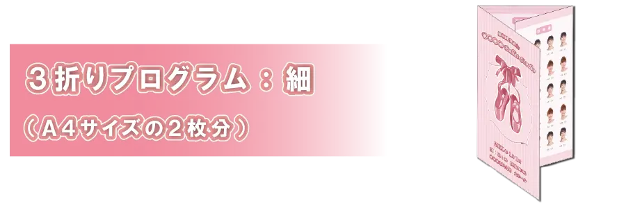 ３折プログラム：細／PC表示