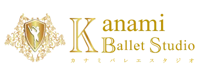 エムブレム1：横｜バレエ教室のロゴデザインサンプル｜ムースタジオ