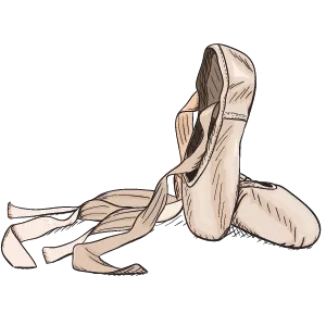 トゥシューズ28｜ムースタジオ