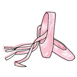 トゥシューズ34｜ムースタジオ