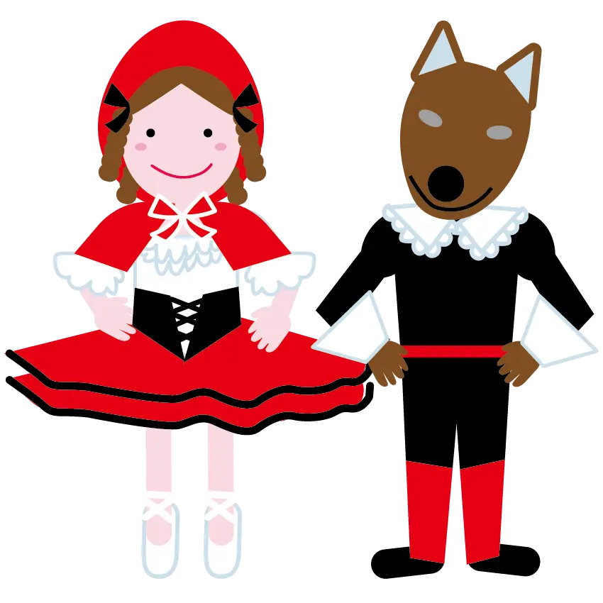 赤ずきんと狼／眠れる森の美女